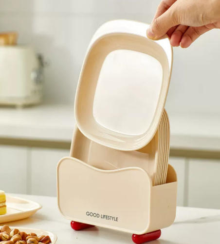 吐骨碟塑料食品级8个装